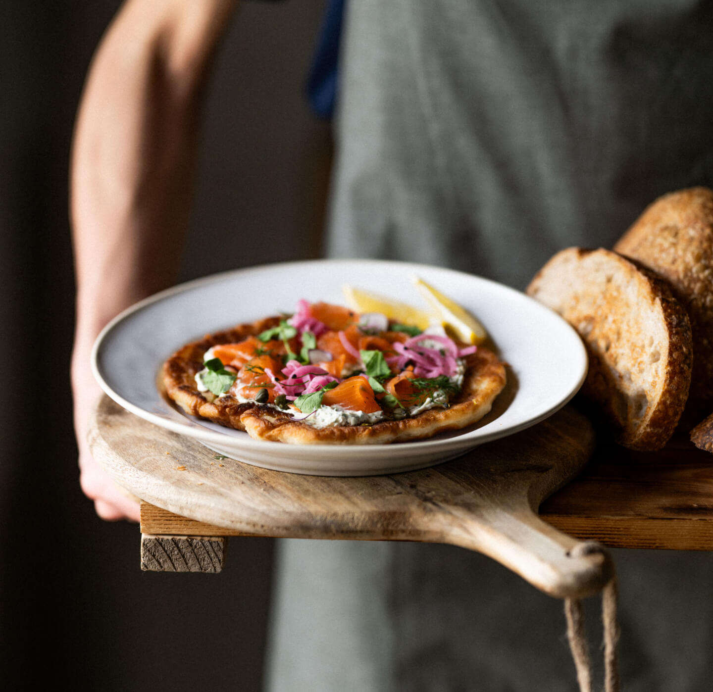 Healthy food served at Barnsgrove, Hampshire